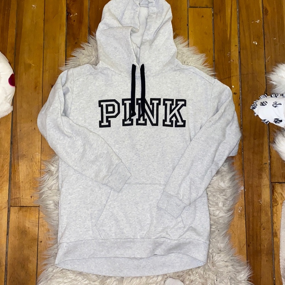 Victoria’s Secret tunic fit gray sweatshirt